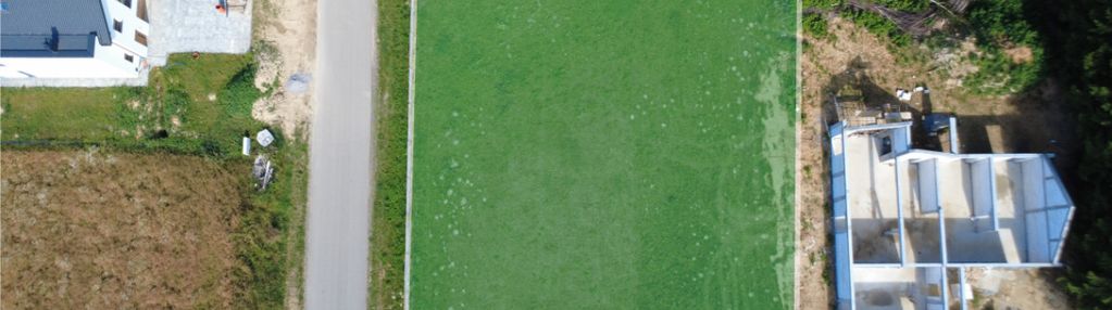 Działka budowlana przy lesie w świdniku