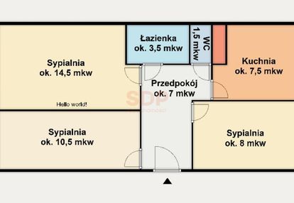 Rozkładowe 3 pokoje na różance/ ciche!