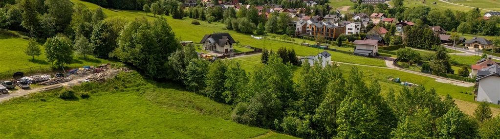 Działka w beskidach.