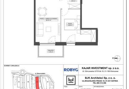 Dwupokojowe mieszkanie w gdyni przy samym lesie.