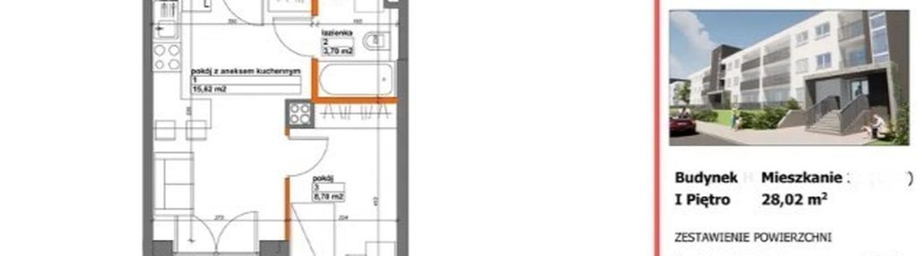 2-pokojowe mieszkanie na białołęce