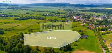 Działka z pięknym widokiem inwestycyjna