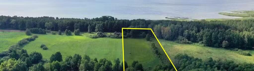Działka rolna 1,54 ha dziubiele gm orzysz