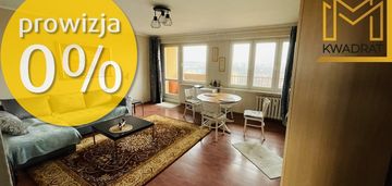 Do wynajęcia dwupokojowe mieszkanie - duży balkon