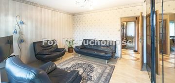 3 pokoje z dużym balkonem -1 piętro niski blok