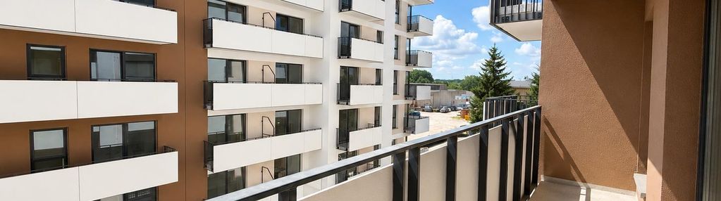 2 pok, duży balkon! reda city, gumieńce