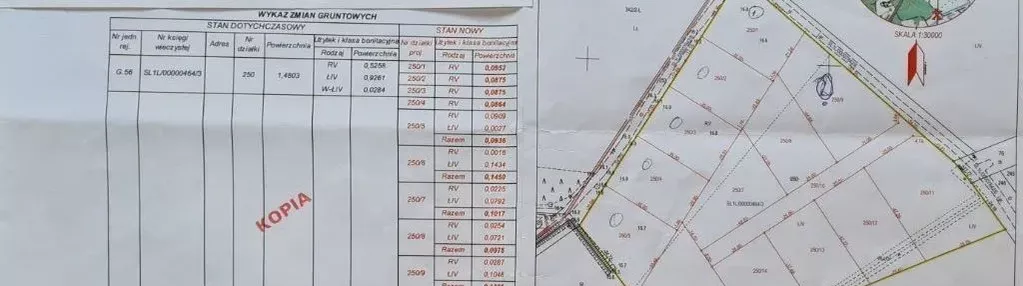 Działka na sprzedaż 1000m2