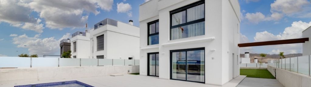 Słoneczne wille w alicante, hiszpania