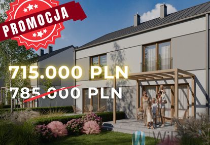 Bliźniak 90m2 z 93m2 ogrodem / idealny dla rodziny