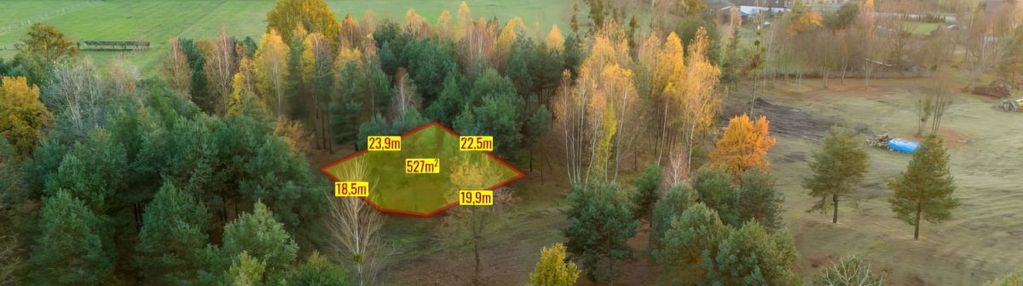 Działka budowlana koszęcin ul. słowików 527m2