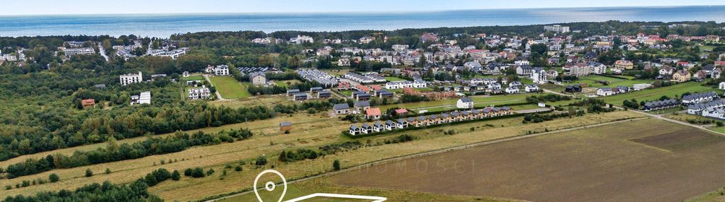 Działka usługowo-mieszkaniowa nad morzem,uzbrojona