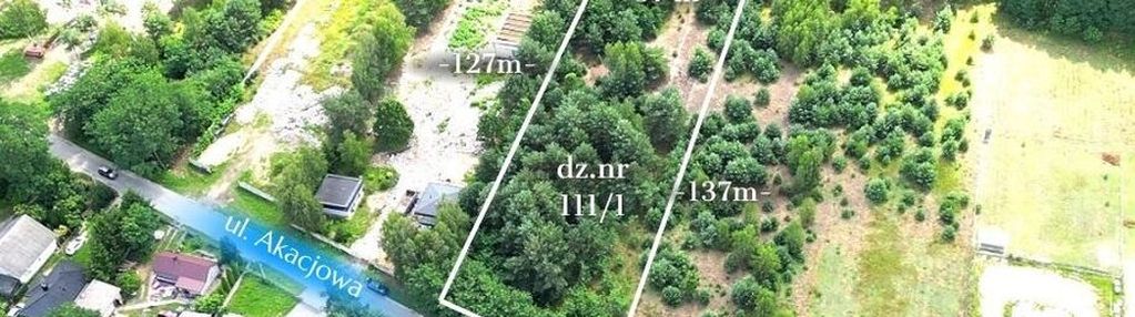 Działka budowlana 4680m2,  puszcza mariańska