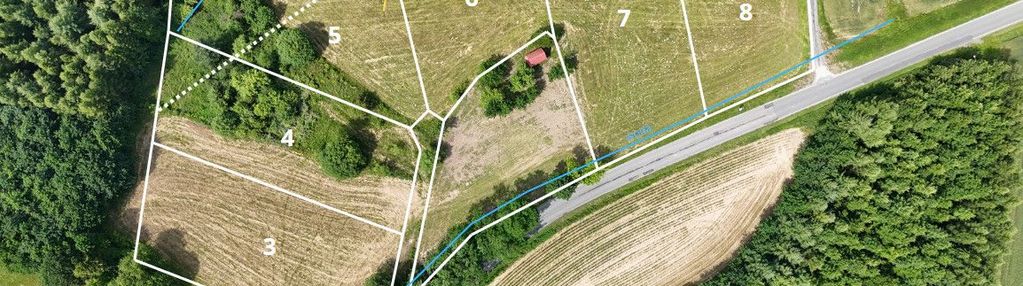 Działki budowlane na sprzedaż - różne rozmiary