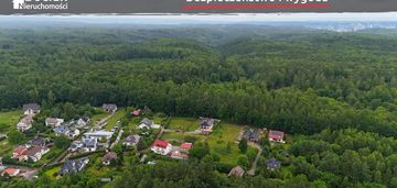 Uzbrojona, płaska działka pod lasem - gdynia !