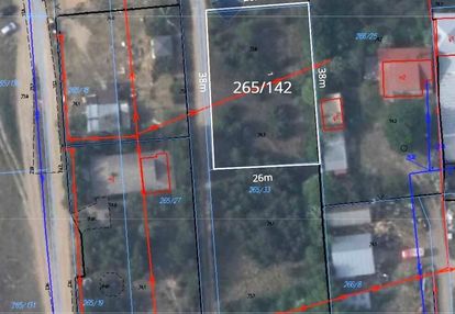 Działka budowlana 1007m2, nowe grochale