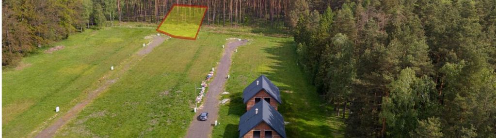 Działka budowlana otoczona lasem koszęcin 690m2