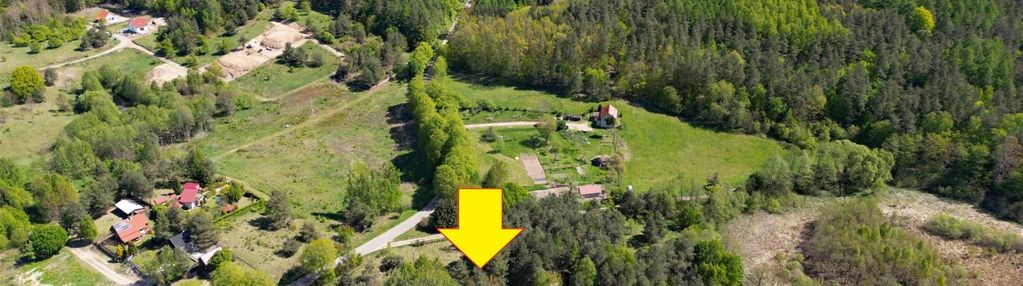 Kretowiny- działki budowlane przy lesie i jeziorze