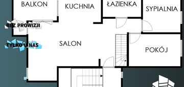 Mieszkanie 2 poziomy + działka na 3 samochody