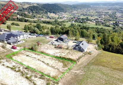 Działka budowlana w beskidzie sądeckim, widok na dunajec