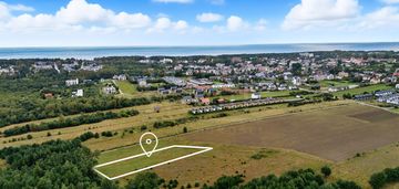 Działka usługowo-mieszkaniowa nad morzem,uzbrojona