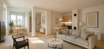 Bliźniak z fajnym rozkładem pomieszczeń +kanaliza!