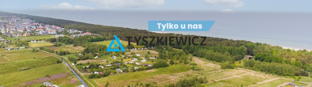 Działka rekreacyjna - 400 m od  plaży