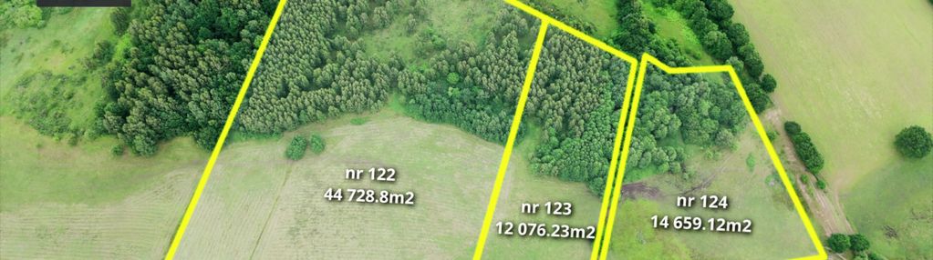 Działka 7,19 ha blisko morza – pomorskie duży grun
