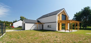 Nowoczesny, energooszczędny, piękna duża działka