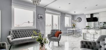 Dwupoziomowe mieszkanie|wysoki standard|2 balkony