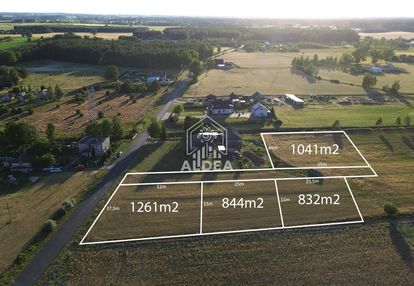 Cisza i las. działki z mediami blisko bydgoszczy