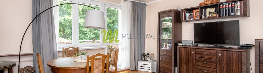 4 pokoje, zielony balkon, 1 piętro