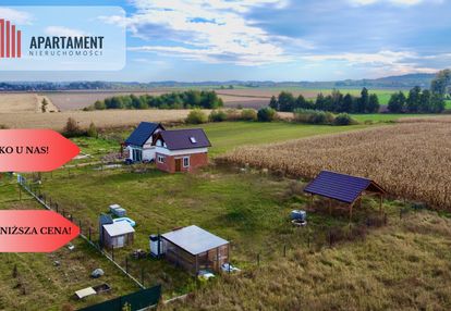 Działka z murowanym domkiem 30m2. blisko wrocławia