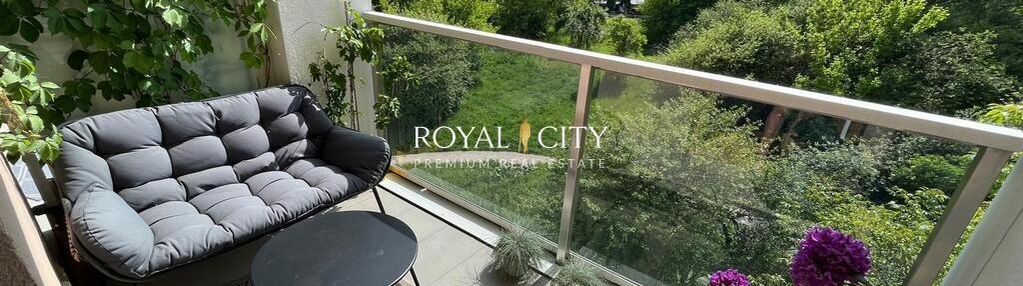 4 pokojowy apartament w parku z 41 m tarasem.