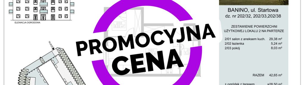 Mieszkania baniono/ deweloper/ centrum