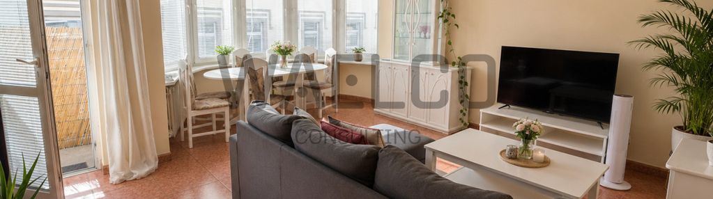Duże 3 pokojowe mieszkanie na sołaczu z loggia
