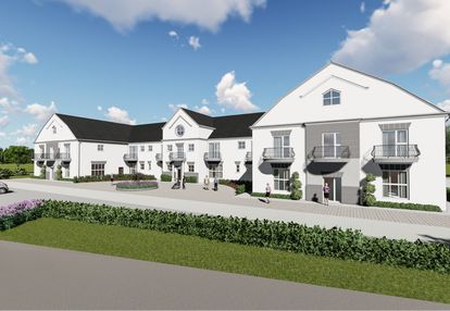 Działka z projektem domu opieki