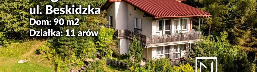 Dom w górach | otoczenie lasu | targanice |