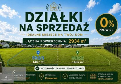 Działki budowlane na sprzedaż – kamienna