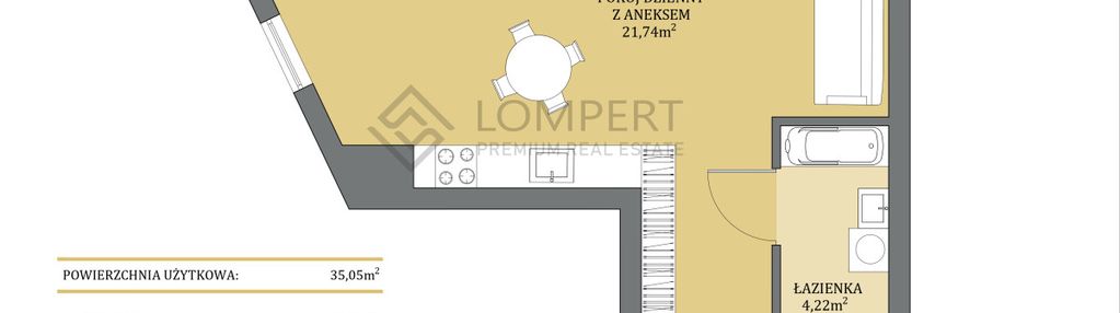 Kawalerka | praga - południe | do wykończenia