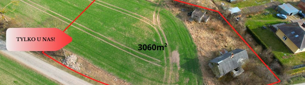 Działka w cichej i spokojnej okolicy