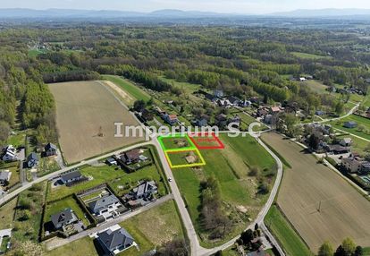 Widokowa działka budowlana 1000 m² | moszczenica