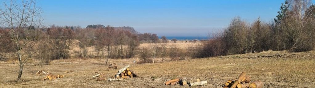 Działka z widokiem na morze