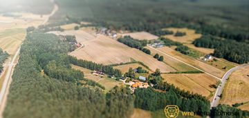 Działka inwestycyjna w borach tucholskich /śliwice