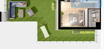 ⭐kawalerka z ogródkiem | promocja garaż 15 tys⭐