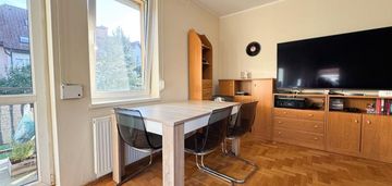 Mieszkanie 2 pok. (53,5m2), ogródek, garaż podziemny