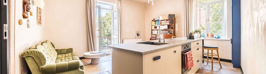 Stylowe mieszkanie biuro kamienica balkon łazarz