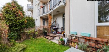 Ciche 2pokoje z ogródkiem i tarasem na dachu