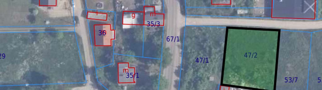 Działka budowlana objęta mpzp 1064m2 blisko tczewa