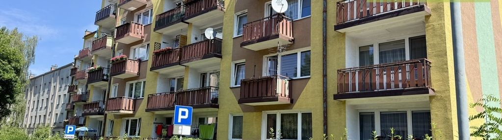 Kawalerka o pow. 36.50m2 na parterze z balkonem!