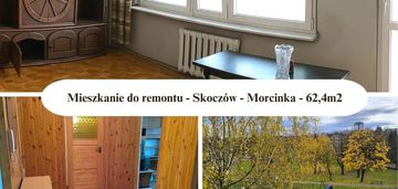 Mieszkanie 3 pokojowe 62,4m2 do własnej aranżacji-3 piętro